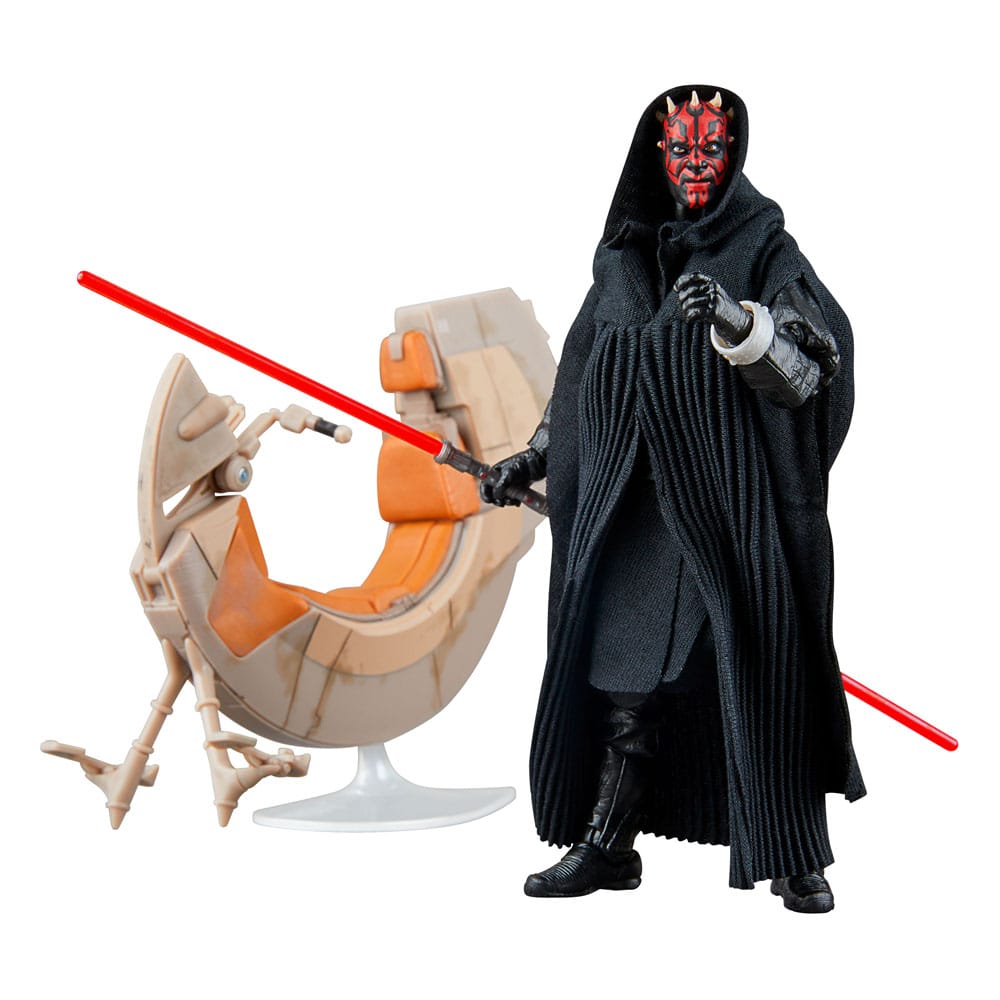 Star Wars Episode I Black Series Vehicle with Action Figure Darth Maul & Sith Speeder 25th Anniversary