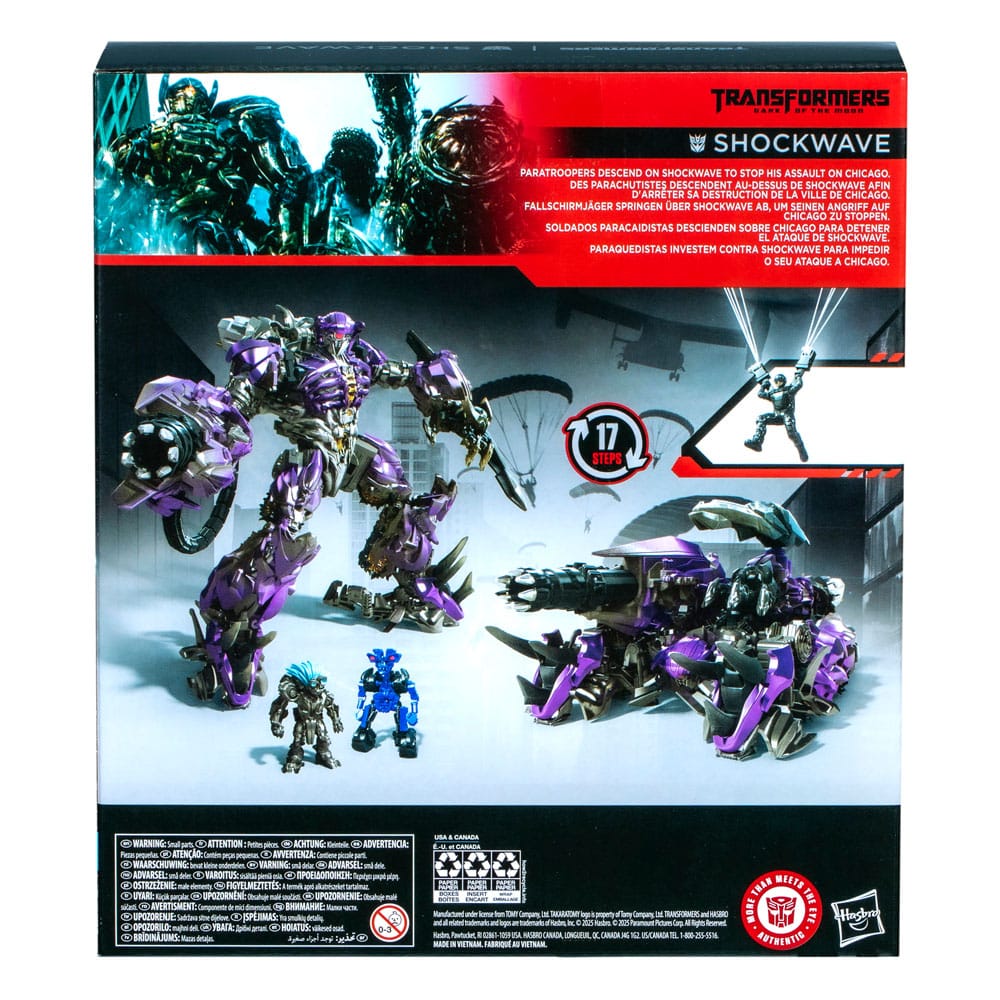 Transformers Dark of the Moon Studio Series Leader Class Shockwave 21 cm Action Figure