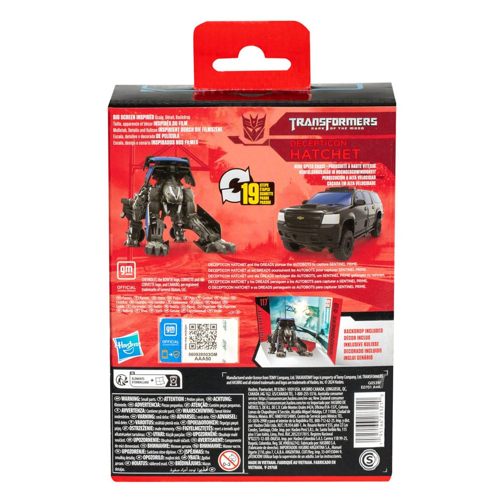 Transformers Dark of the Moon Decepticon Hatchet 11 cm Generations Studio Series Deluxe Class Action Figure