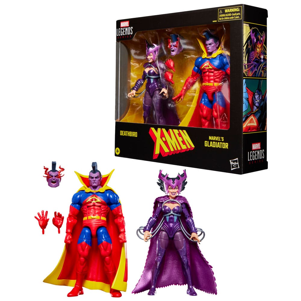 X-Men Marvel Legends Action Figure 2-Pack Deathbird & Marvel's Gladiator 15 cm