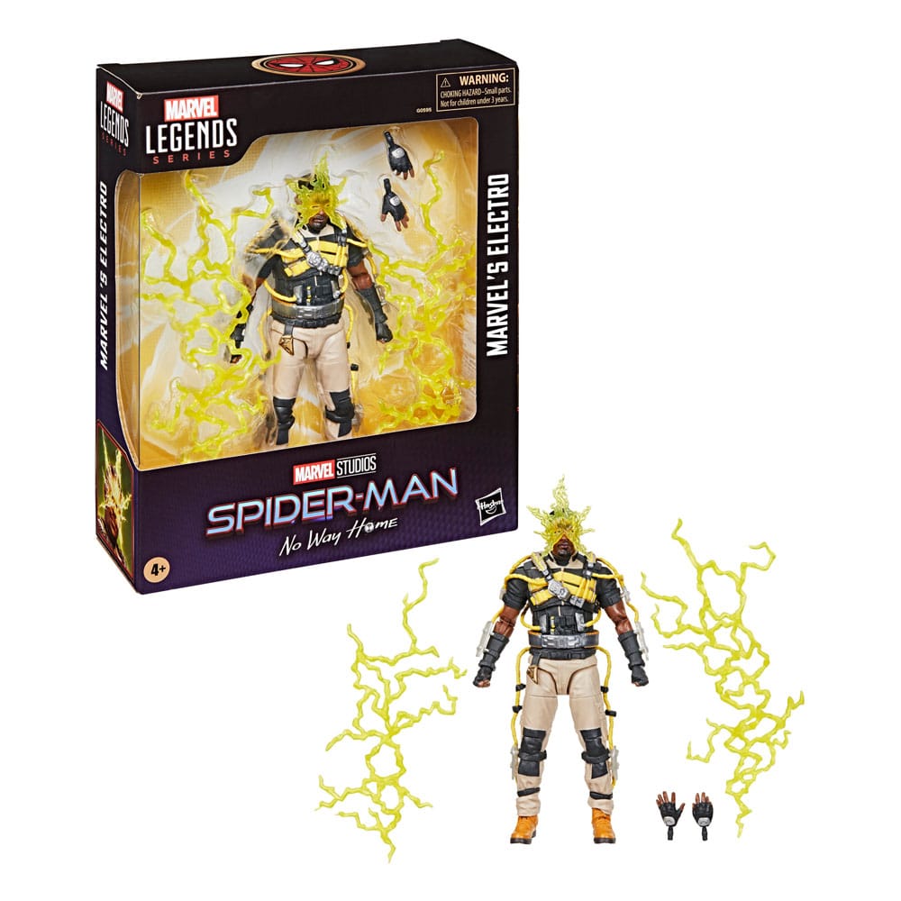 Marvel Legends Spider-Man No Way Home Electro 15 cm Action Figure