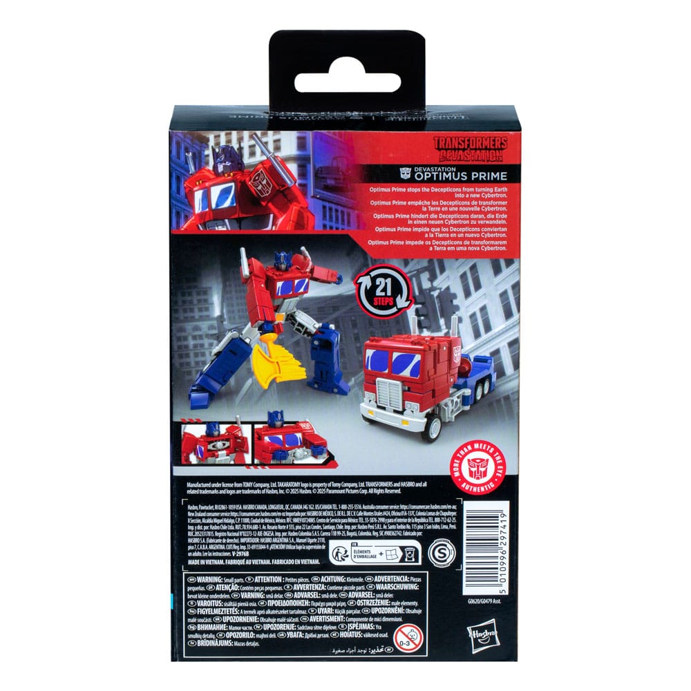 Transformers Devastation Studio Series Optimus Prime 11 cm Deluxe Class Action Figure