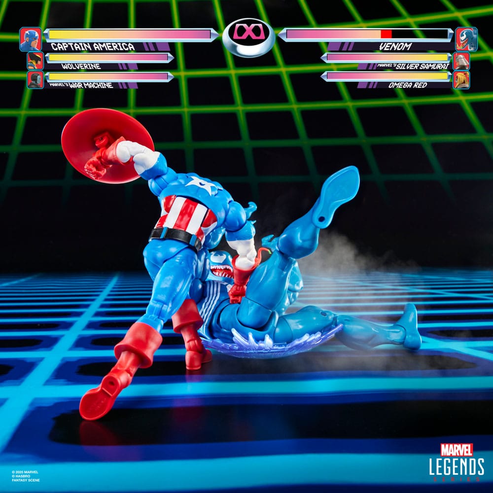 Marvel Legends Gamerverse Action Figure 2-Pack Captain America vs. Venom 15 cm
