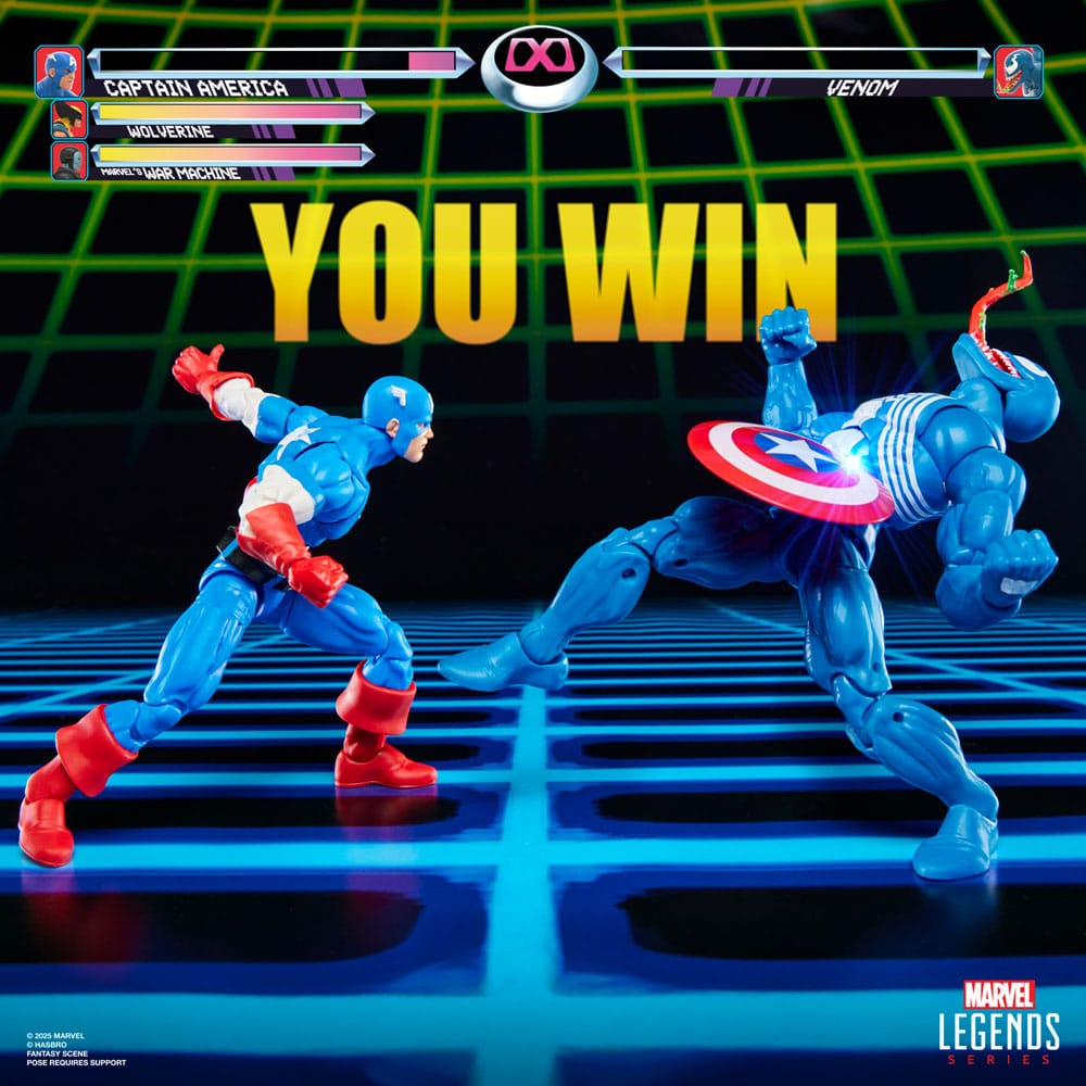 Marvel Legends Gamerverse Action Figure 2-Pack Captain America vs. Venom 15 cm