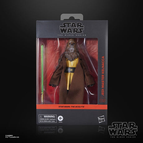 Star Wars The Acolyte Black Series Jedi Master Kelnacca 15 cm Action Figure