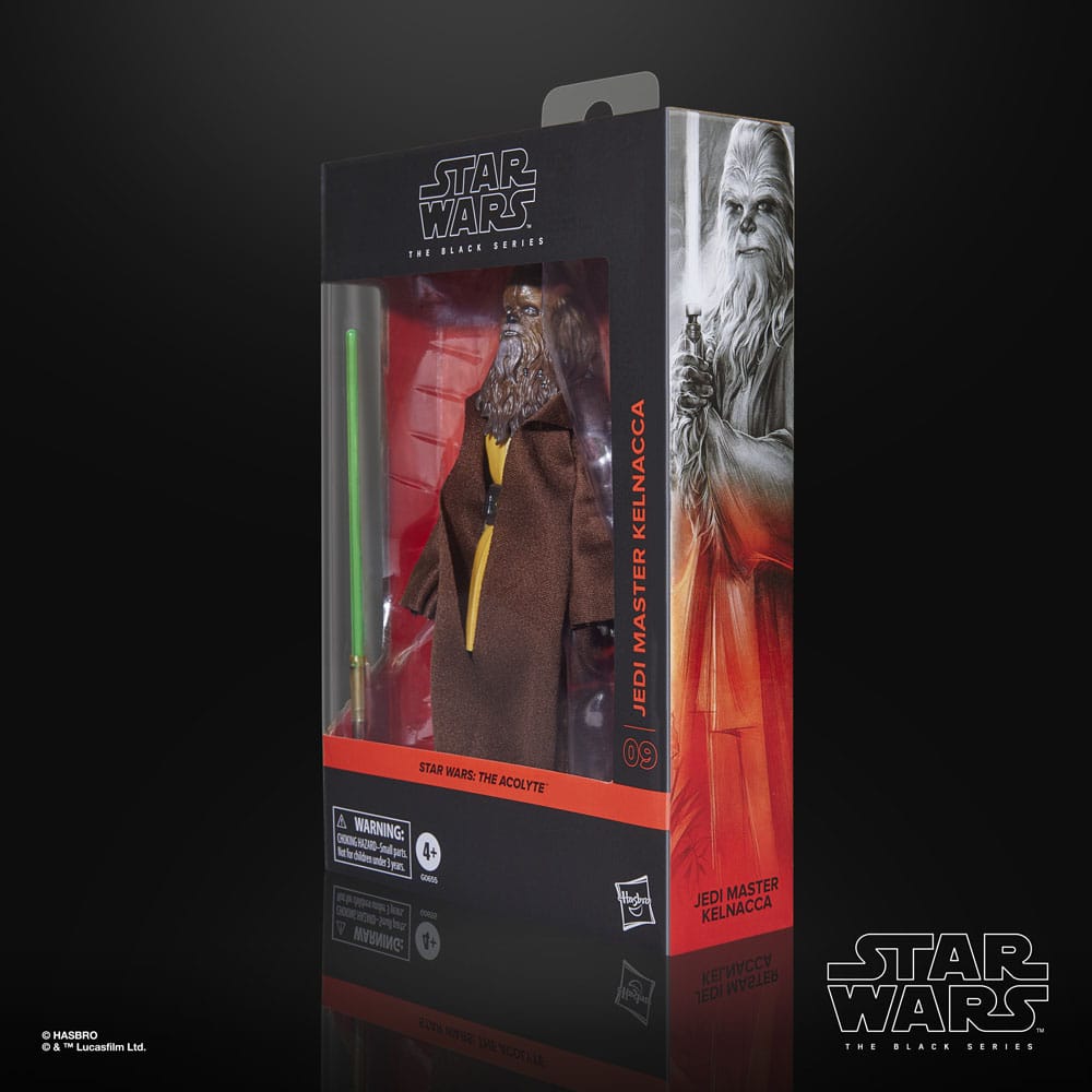 Star Wars The Acolyte Black Series Jedi Master Kelnacca 15 cm Action Figure