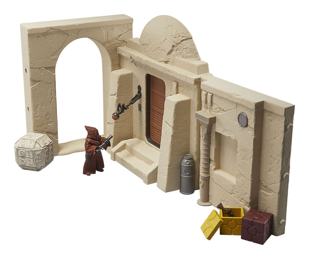 Star Wars Episode IV Vintage Collection Streets of Mos Eisley with Jawa Action Figure Playset