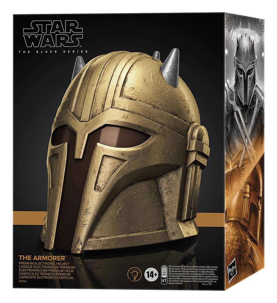 Star Wars: The Mandalorian Black Series Electronic Helmet The Armorer Replica