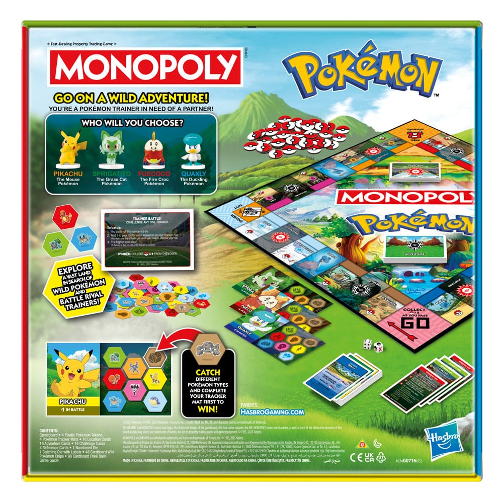 Pokémon Monopoly Board Game