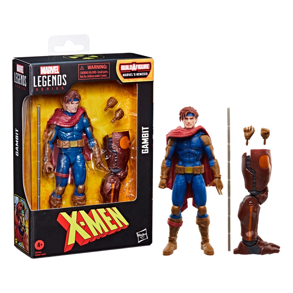 Marvel Legends X-Men Gambit (BAF: Marvel's Nemesis) 15 cm Action Figure