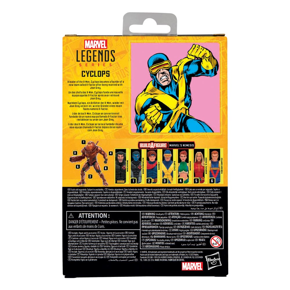 Marvel Legends X-Men Cyclops (BAF Marvel's Nemesis) 15 cm Action Figure