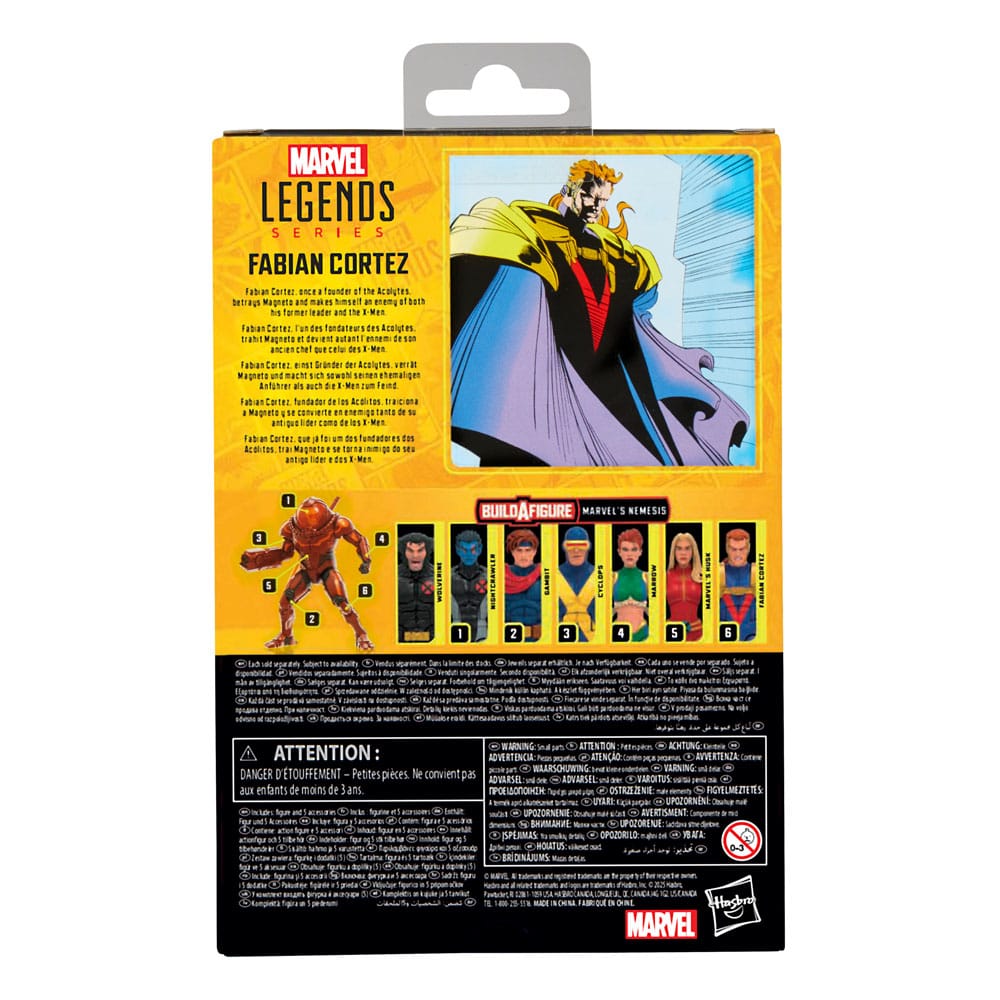 Marvel Legends X-Men Fabian Cortez (BAF: Marvel's Nemesis) 15 cm Action Figure