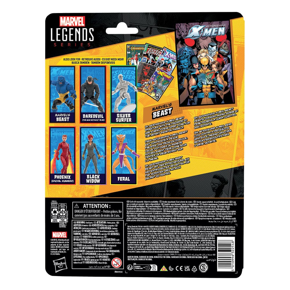 Astonishing X-Men Marvel Legends Action Figure Marvel's Beast 15 cm