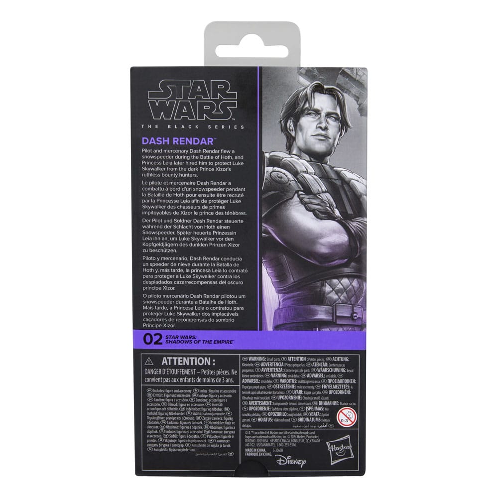 Star Wars: Shadows of the Empire Black Series Action Figure Dash Rendar 15 cm