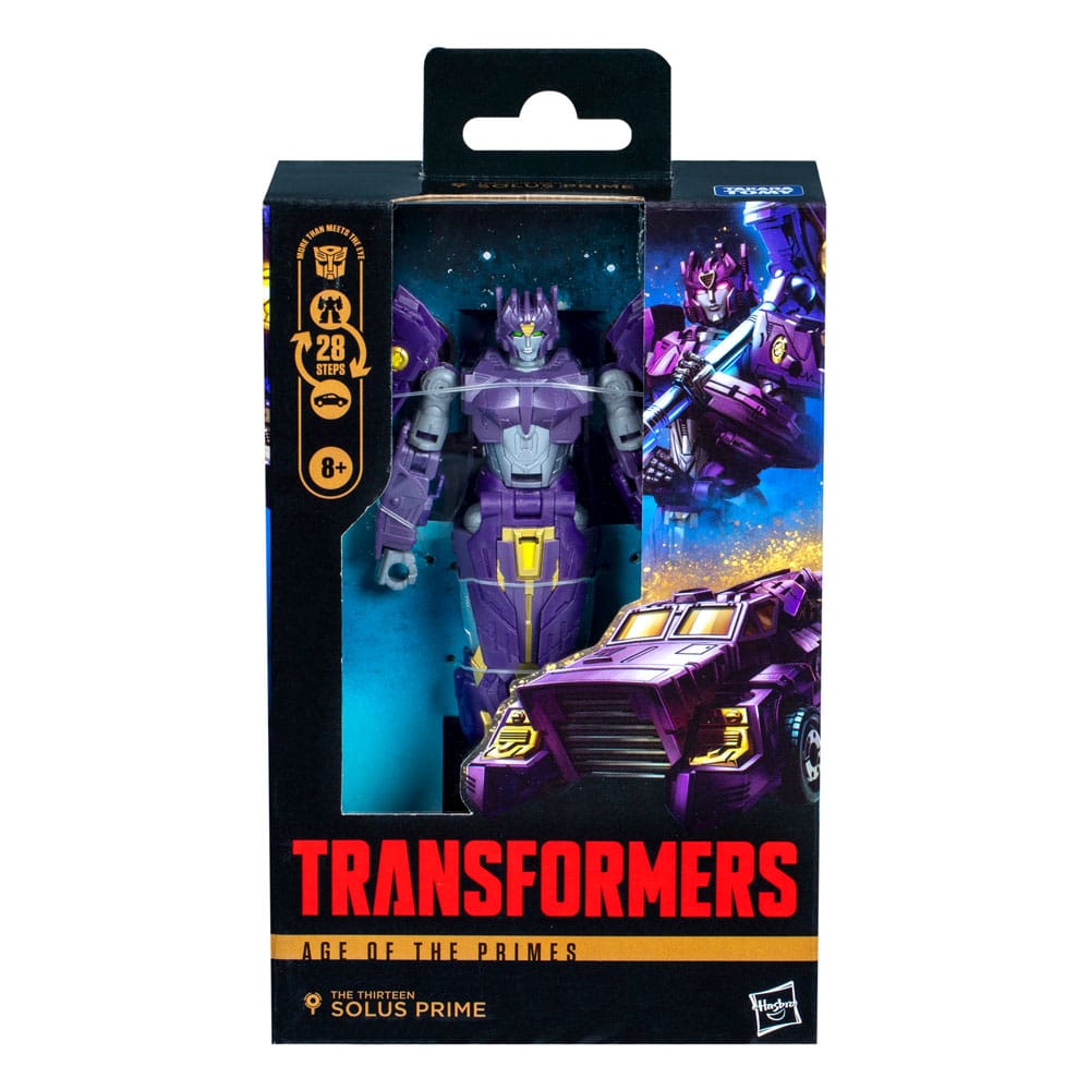 Transformers Age of the Primes The Thirteen Autobot Solus Prime 14 cm Deluxe Class Action Figure