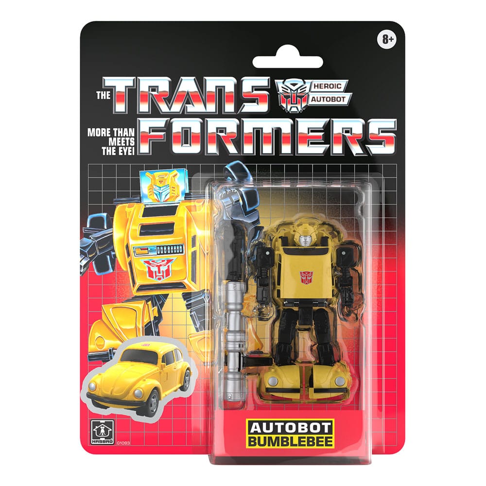 The Transformers Retro G1 Autobot Bumblebee 12 cm Action Figure