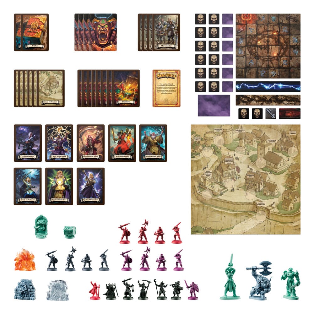 HeroQuest Board Game Expansion Wizards of Morcar Quest Pack *English Version*