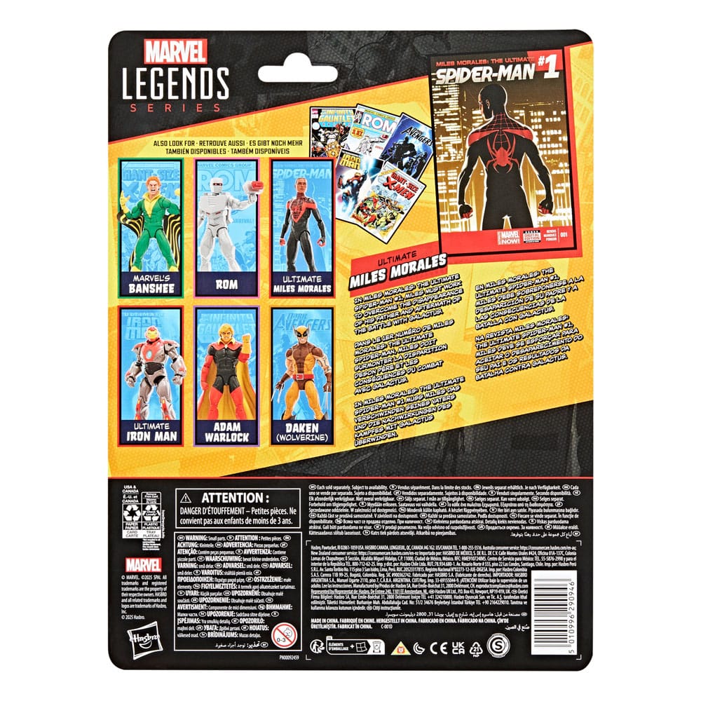 Marvel Legends Miles Morales The Ultimate Spider-Man Ultimate Miles Morales 15 cm Action Figure