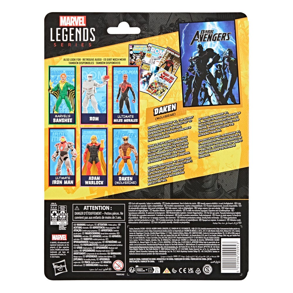 Marvel Legends Dark Avengers Daken (Wolverine) 15 cm Action Figure