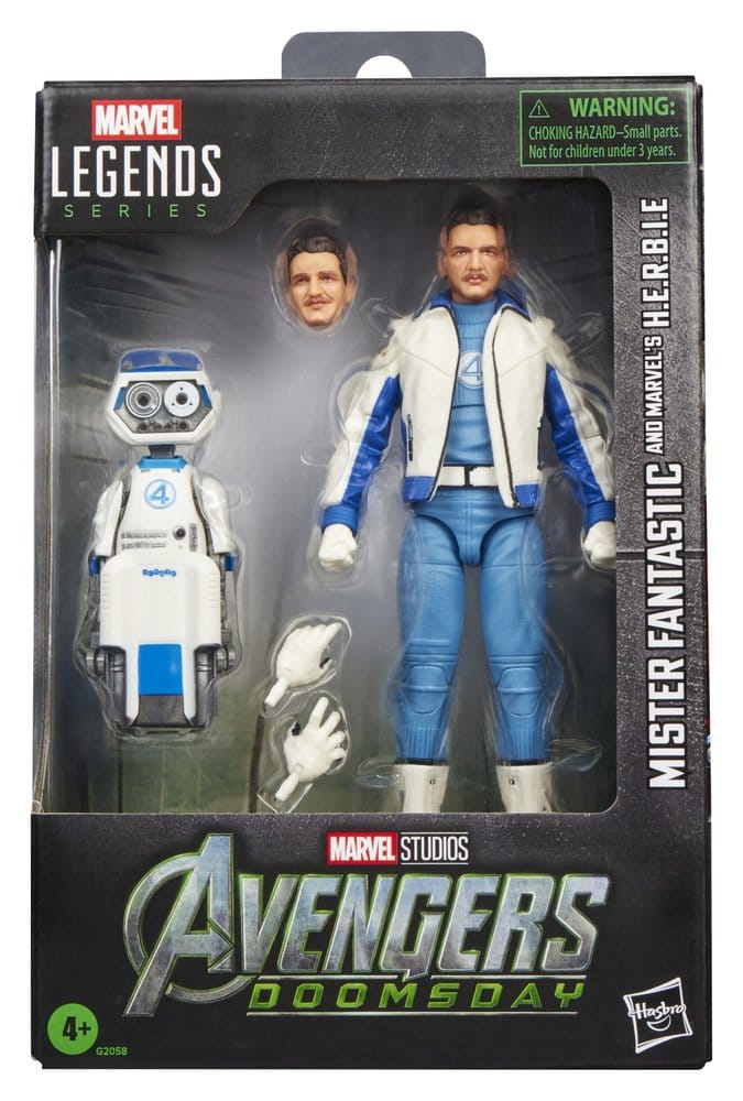 Avengers: Doomsday Marvel Legends Action Figure 2-Pack Mister Fantastic & Marvel's H.E.R.B.I.E. 15 cm