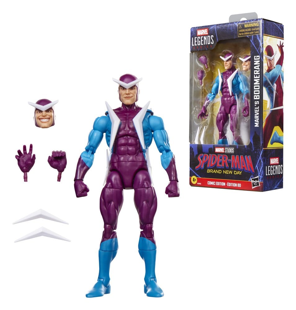 Spider-Man: Brand New Day Marvel Legends Action Figure Marvel's Boomerang 15 cm