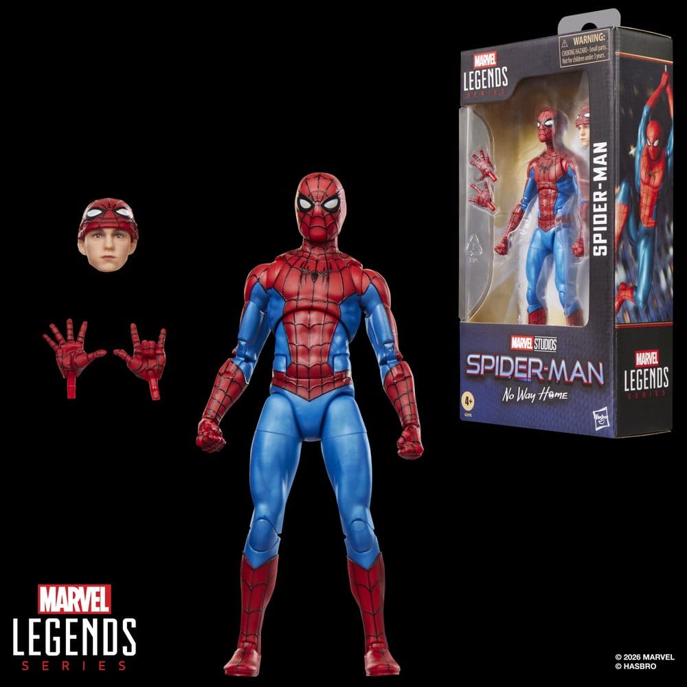 Spider-Man: No Way Home Marvel Legends Action Figure Spider-Man 15 cm
