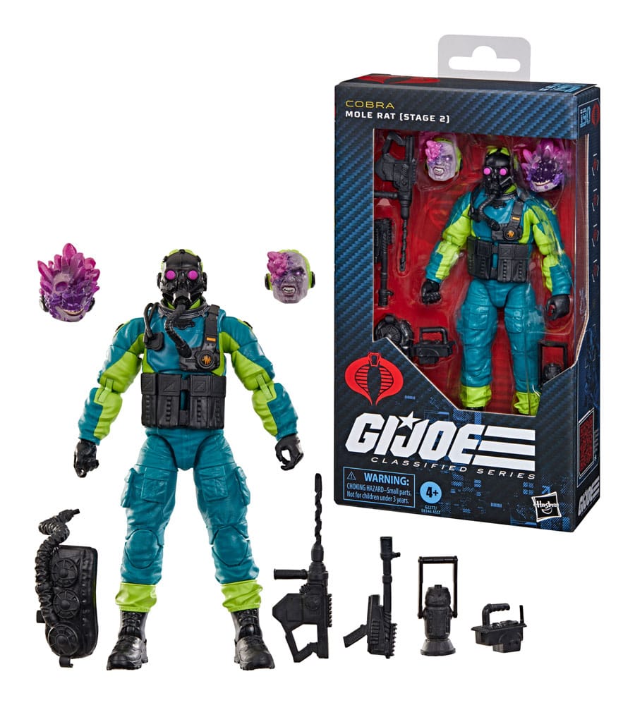 G.I. Joe Classified Series Action Figure Mole Rat (Stage 2) 15 cm