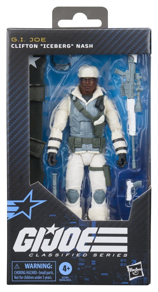 G.I. Joe Classified Series Action Figure #207 Clifton "Iceberg" Nash 15 cm