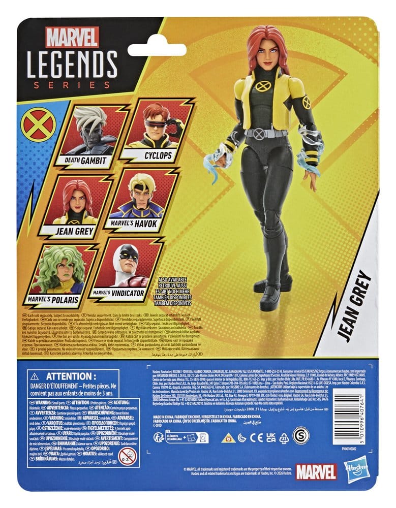 X-Men '97 Marvel Legends Action Figure Jean Grey 15 cm