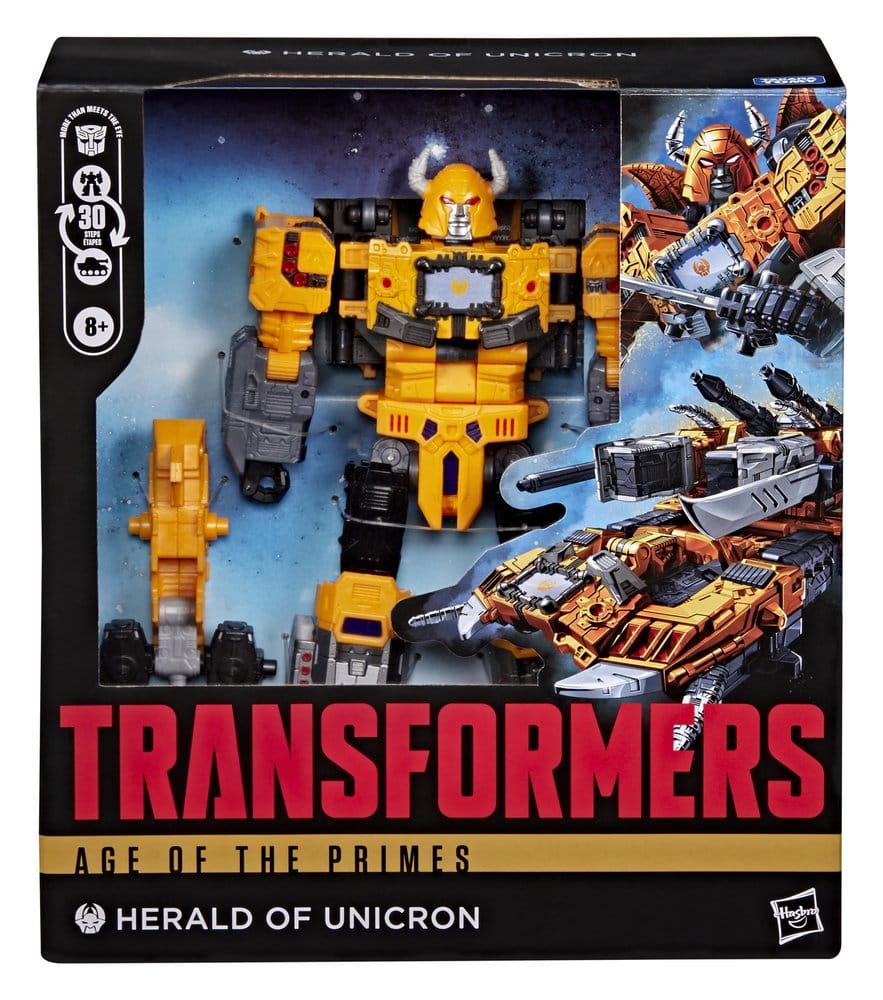 Transformers Age of the Primes Leader Class Action Figure Herald of Unicron 19 cm