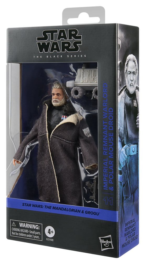 Star Wars: The Mandalorian & Grogu Black Series Action Figure Imperial Remnant Warlord & Polar Mouse Droid 15 cm