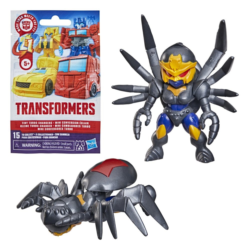 Transformers Mini Action Figures 4 cm Tiny Turbo Changers Blind Box Display (24)
