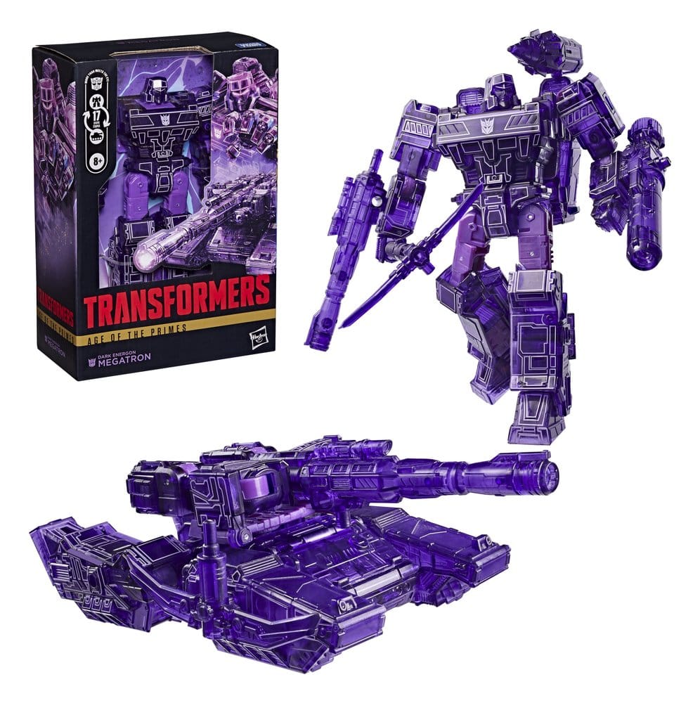 Transformers Age of the Primes Voyager Class Action Figure Dark Energon Megatron 17 cm