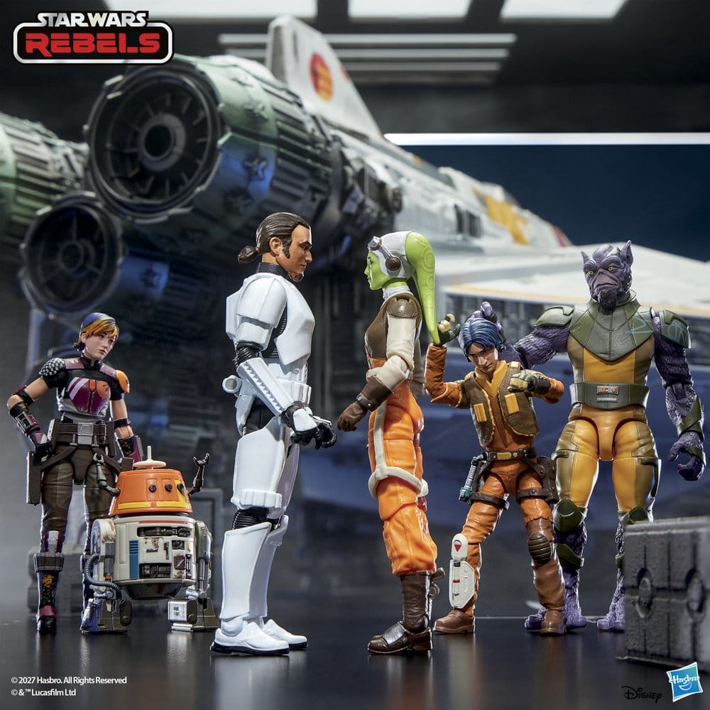 Star Wars Rebels Vintage Collection Action Figure Multipack Lothal Rebels Set 10 cm