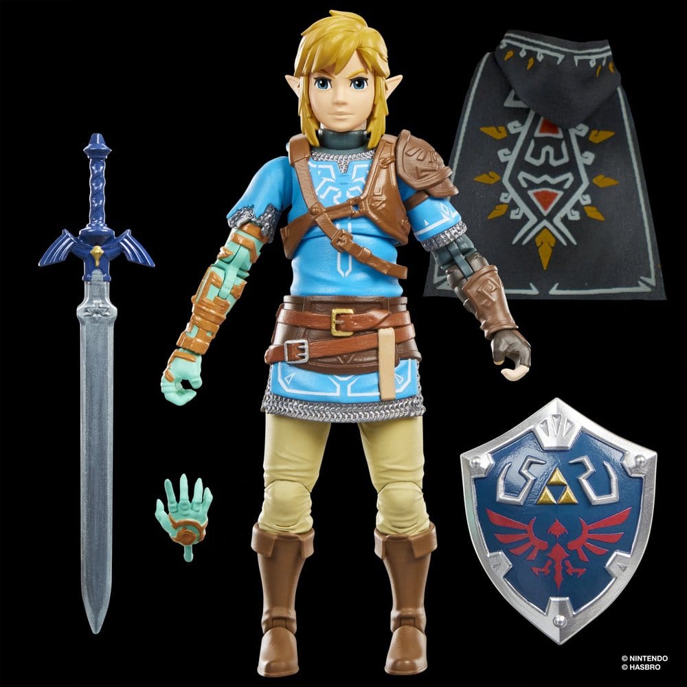 The Legend of Zelda: Tears of the Kingdom Heroes of Hyrule Action Figure Link 15 cm