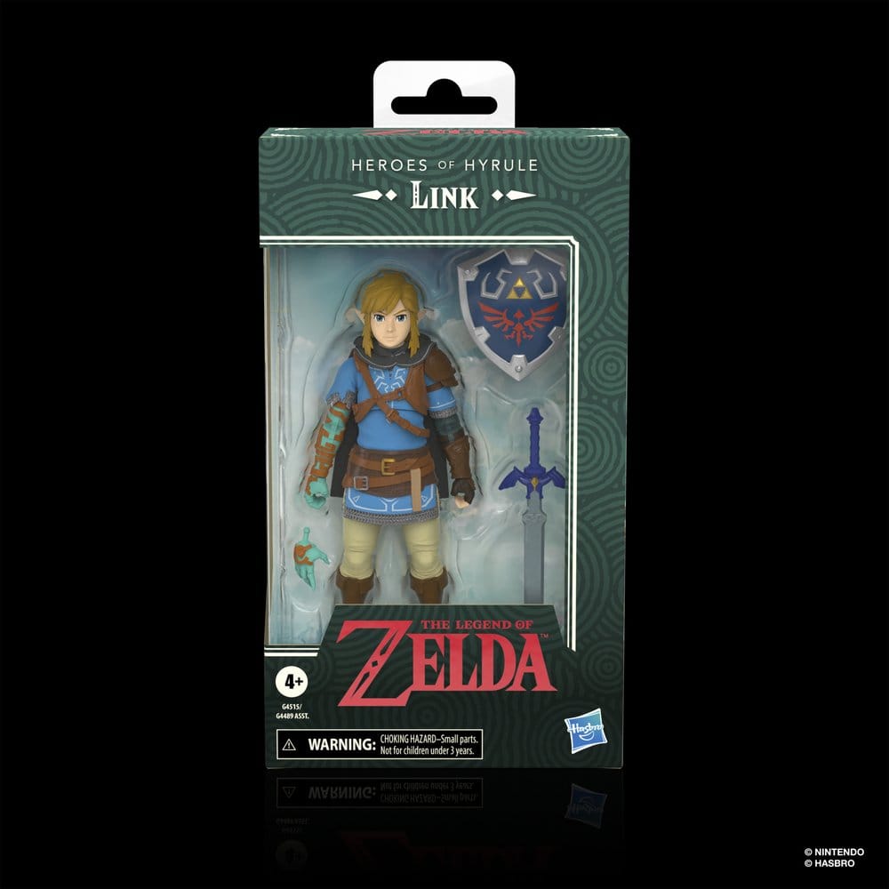 The Legend of Zelda: Tears of the Kingdom Heroes of Hyrule Action Figure Link 15 cm