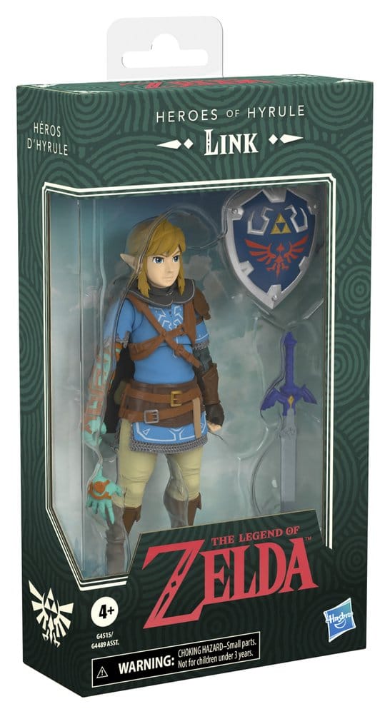 The Legend of Zelda: Tears of the Kingdom Heroes of Hyrule Action Figure Link 15 cm