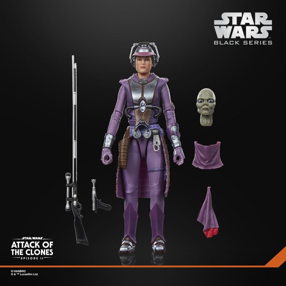 Star Wars Episode II Black Series Action Figure Zam Wesell 15 cm