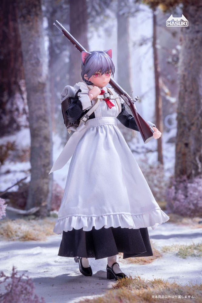 Pocket Art Action PA010 Maid Gunner FKEY 15 cm 1/12 Action Figure