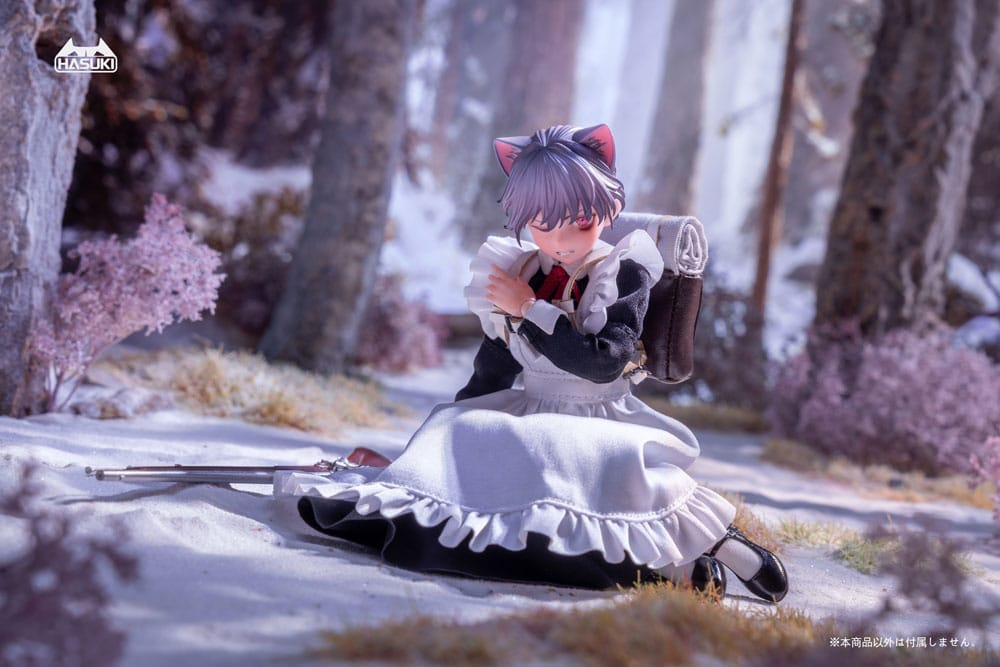 Pocket Art Action PA010 Maid Gunner FKEY 15 cm 1/12 Action Figure