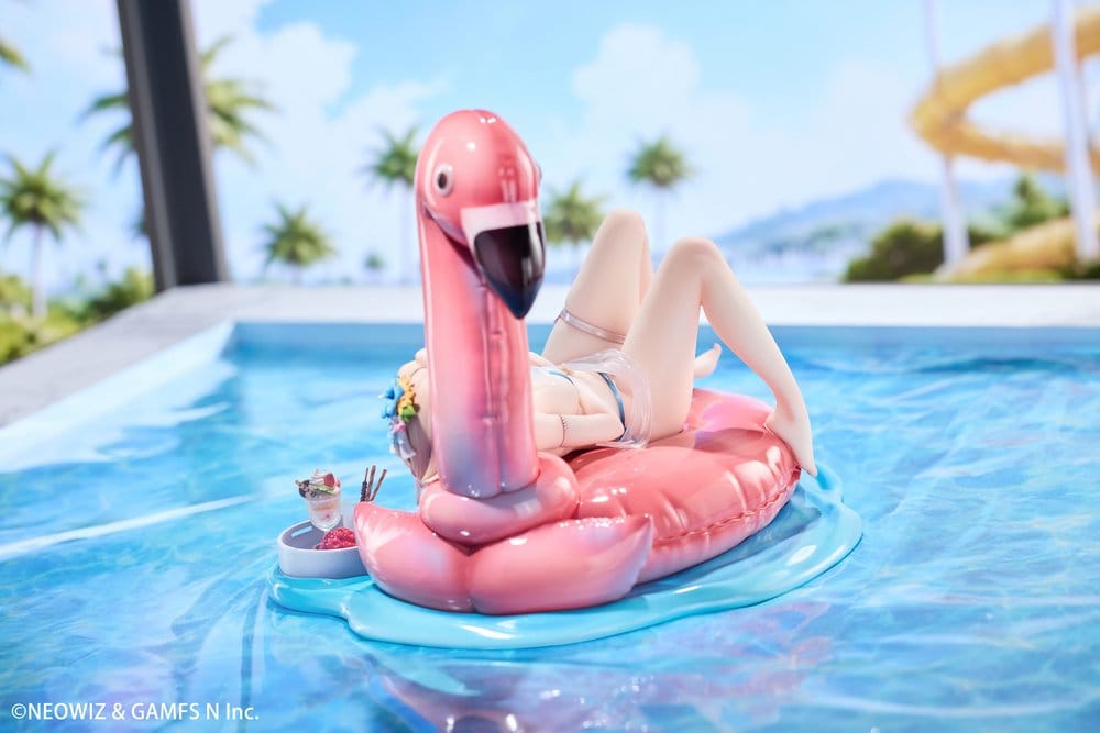 Brown Dust 2 PVC Figure 1/7 Hot Summer Dream Justia 16 cm