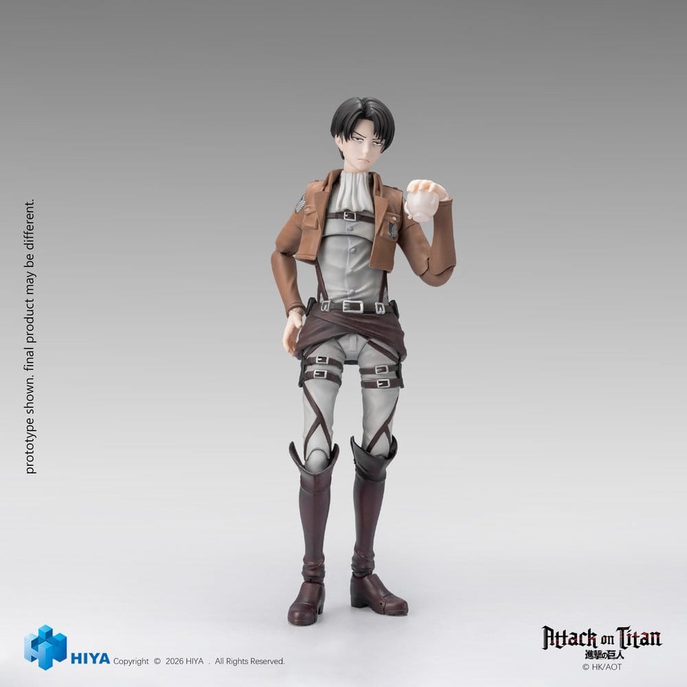 Attack on Titan Exquisite Basic Series Action Figure 1/12 Levi Ackerman 15 cm