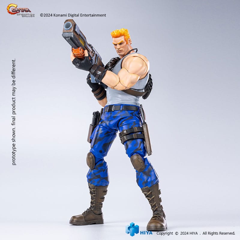 Contra: Operation Galuga Exquisite Basic Bill Rizer 16 cm Action Figure