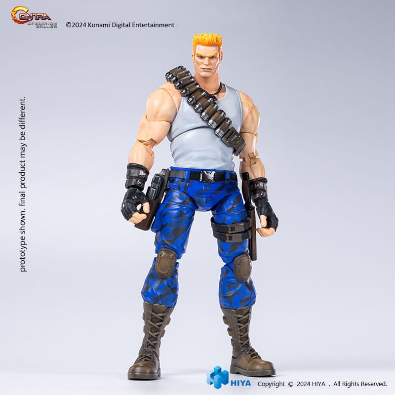 Contra: Operation Galuga Exquisite Basic Bill Rizer 16 cm Action Figure