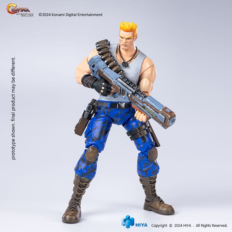 Contra: Operation Galuga Exquisite Basic Bill Rizer 16 cm Action Figure