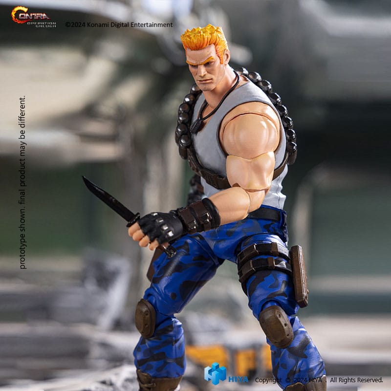 Contra: Operation Galuga Exquisite Basic Bill Rizer 16 cm Action Figure