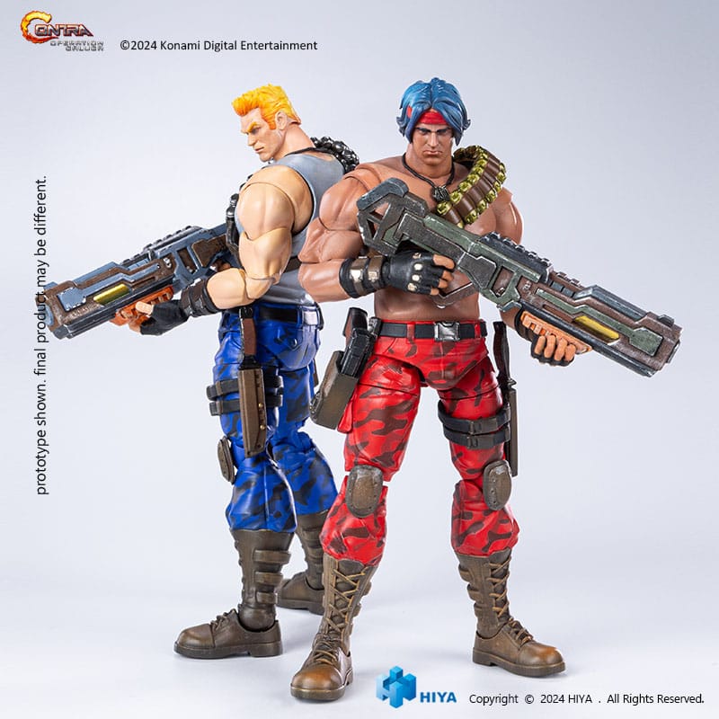 Contra: Operation Galuga Exquisite Basic Lance Bean 16 cm Action Figure