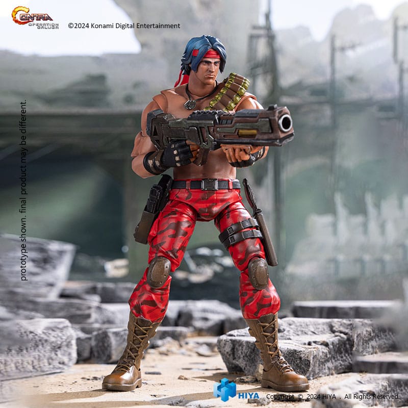 Contra: Operation Galuga Exquisite Basic Lance Bean 16 cm Action Figure