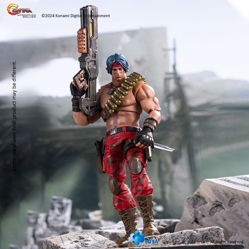 Contra: Operation Galuga Exquisite Basic Lance Bean 16 cm Action Figure