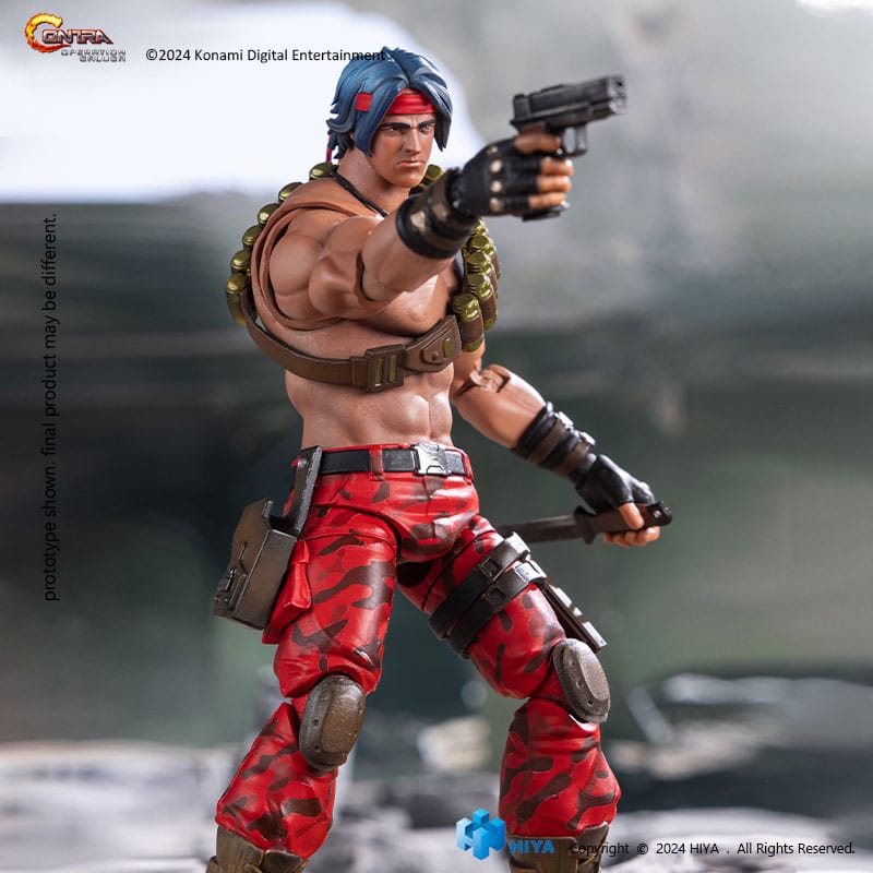 Contra: Operation Galuga Exquisite Basic Lance Bean 16 cm Action Figure